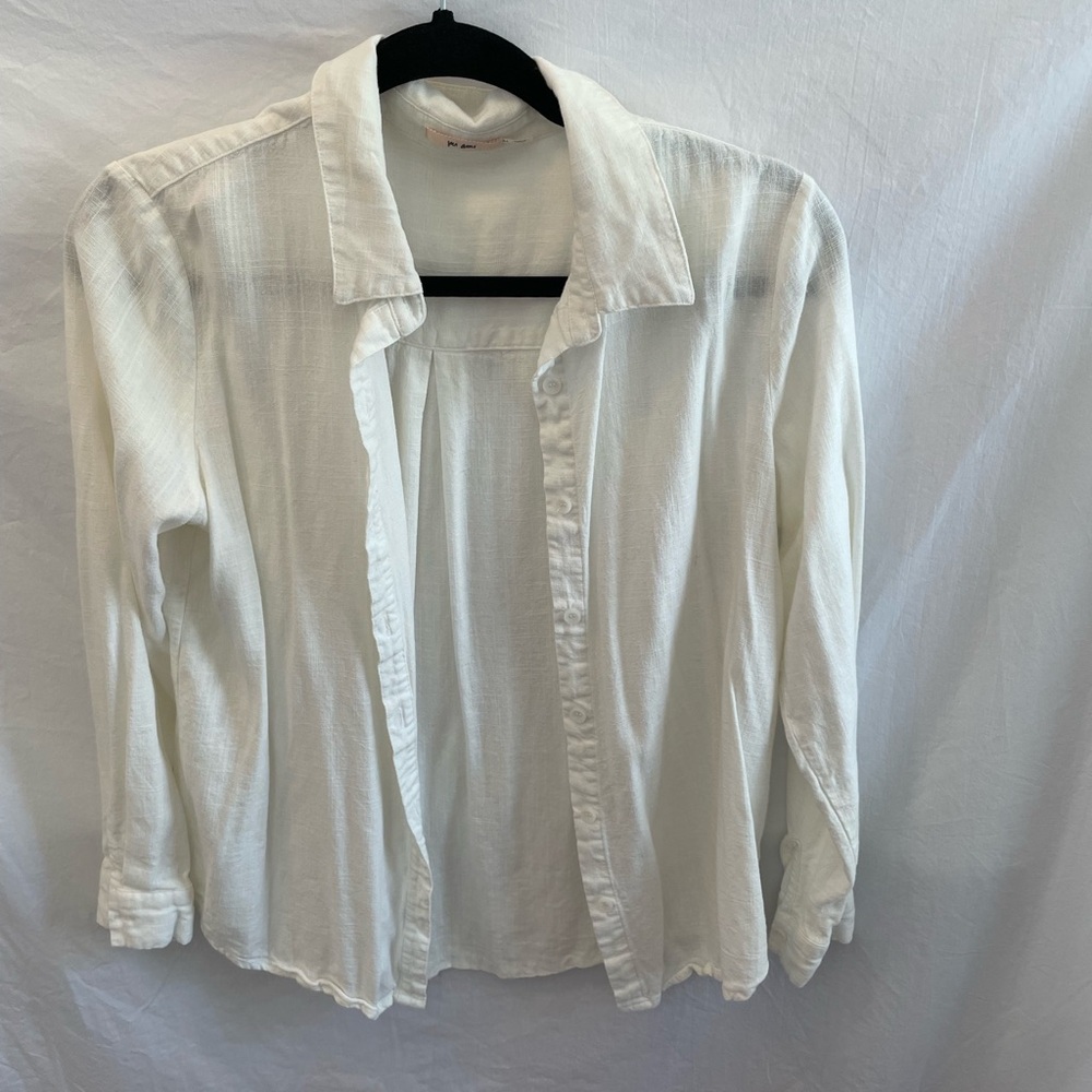 Miami White Linen Shirt